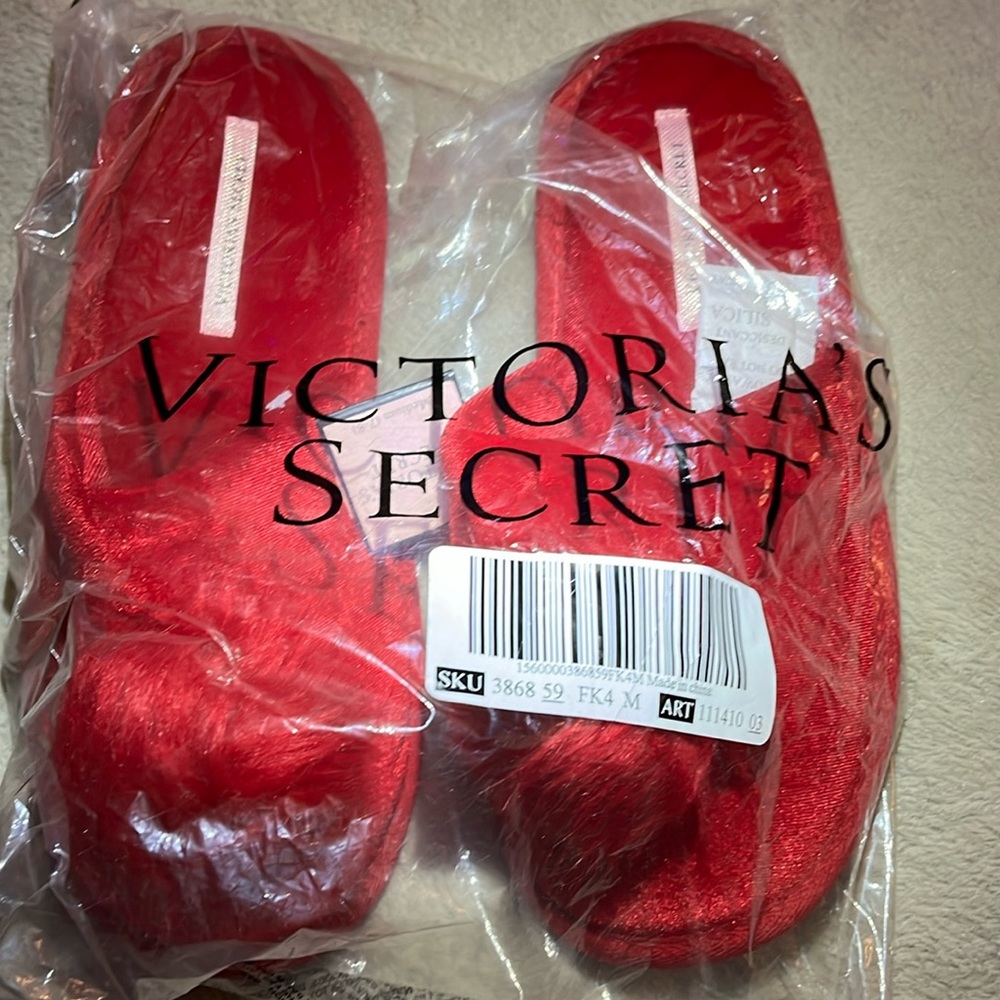 Victoria’s Secret Red Slippers